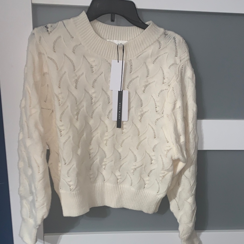 Chelsea & Theodore Cream Sweater